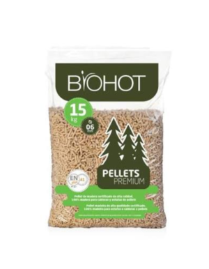 Pellets BioHot - 77 sacos de 15 kg