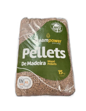 Pellets Steampower - Palete com 65 sacos de 15 kg