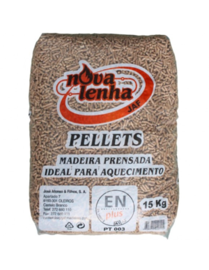 Pellets Nova Lenha – Palete de 77 sacos de 15 kg