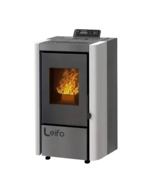 Salamandra a pellets LEIFO CAPRI 10KW BRANCO